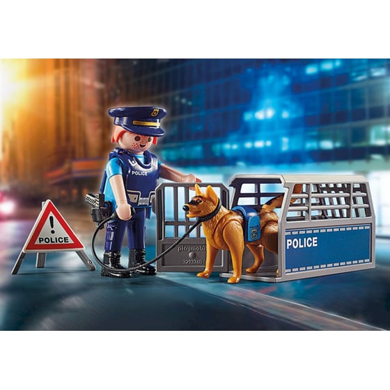PLAYMOBIL® City Action Οδόφραγμα Αστυνομίας (6924) image 4