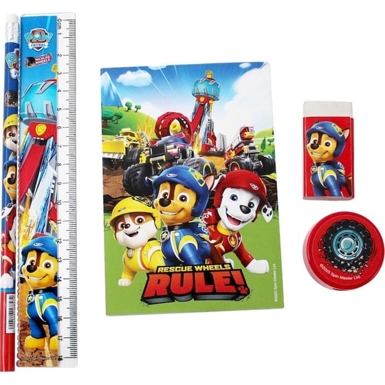 Σχολικό Σετ Γραφής με Σημειωματάριο Back Me Up Paw Patrol image 0