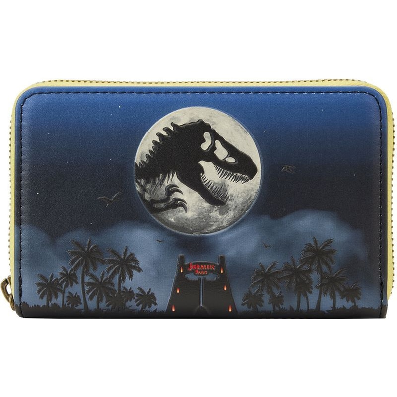 Πορτοφόλι Loungefly - Universal - Jurassic Park - 30th Anniversary Dino Moon Zip Around Wallet (JPWA0005)