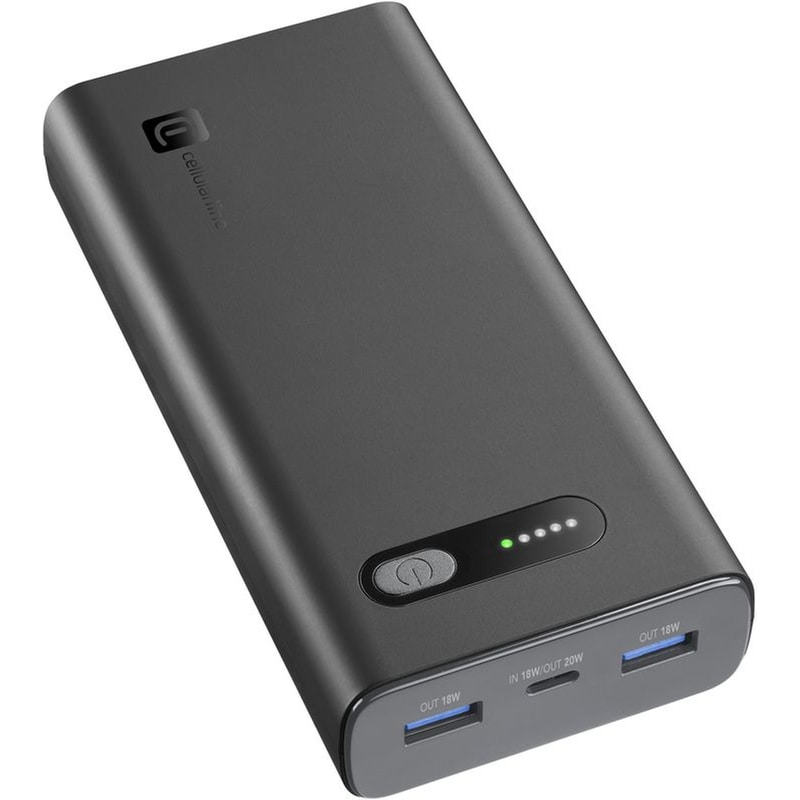 Powerbank Cellular Line Fast 20.000mAh 20W - Black