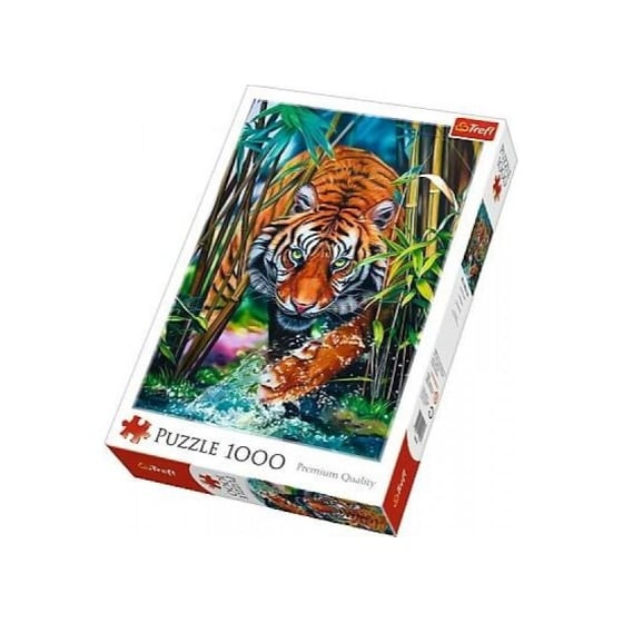 Παζλ 1000 Pieces - Grasping Tiger image 0