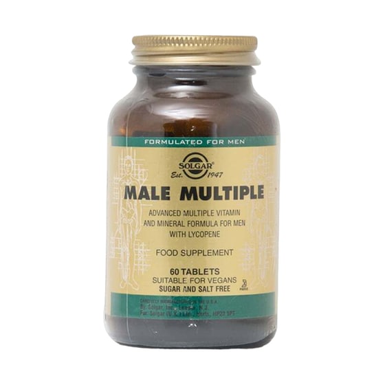 Solgar Male Multiple - 60 ταμπλέτες image 0