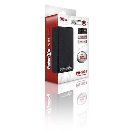 Φορτιστής Laptop για Lenovo/Ibm - Power On 050037 20V/4.5A 90W - Black image 1