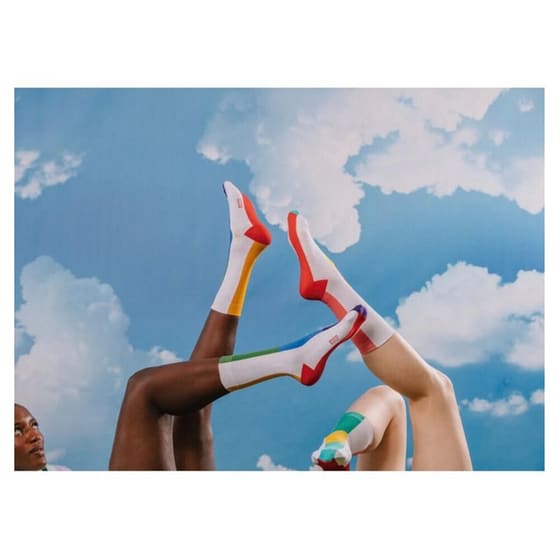 Κάλτσες DOIY Rainbow Dream - Λευκό image 1