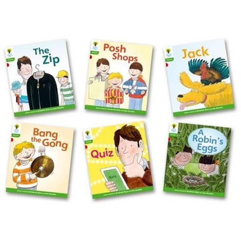 Oxford Reading Tree: Level 2: Floppys Phonics Fiction: Pack of 6