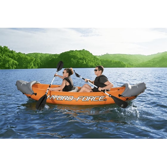 Καγιάκ Φουσκωτό Διθέσιο Bestway Hydro-Force Rapid Χ2 321cm - Πορτοκαλί/ Γκρι image 2