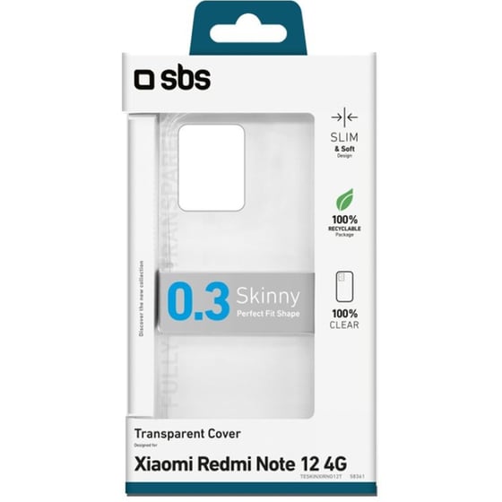 Θήκη Xiaomi Redmi 12C - SBS Skinny Cover - Transparent image 1