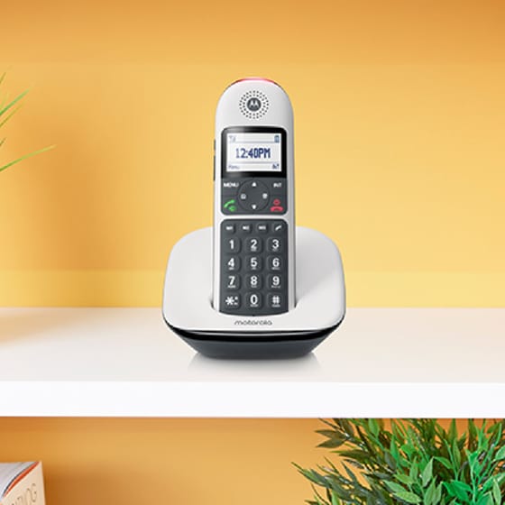Ασύρματο τηλέφωνο Motorola CD5001 - Black/White image 6