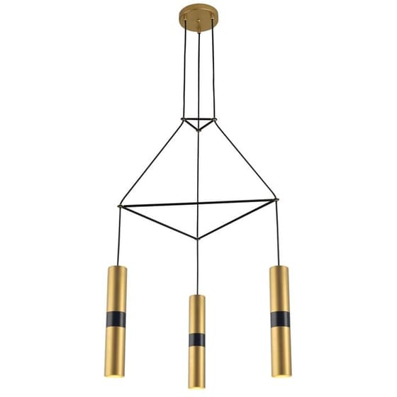 Κρεμαστό Φωτιστικό Οροφής Aca Decor Da Vinci Hm853p56br - Χρυσό image 0