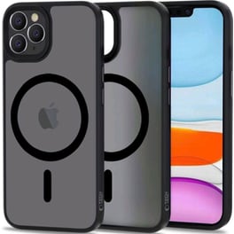 Θήκη Apple iPhone 11 Pro Max - Tech-Protect MagMat Ημιδιάφανη με MagSafe - Matte Black