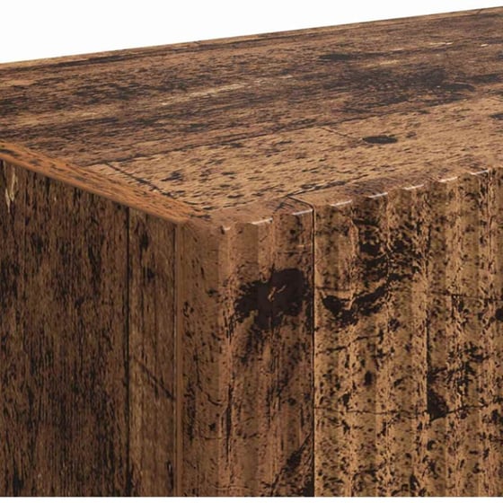 Έπιπλο Τηλεόρασης VidaXL Επιτοίχιο 2 τμχ 39 x 31 x 29,5 cm - Παλαιωμένο Ξύλο image 8