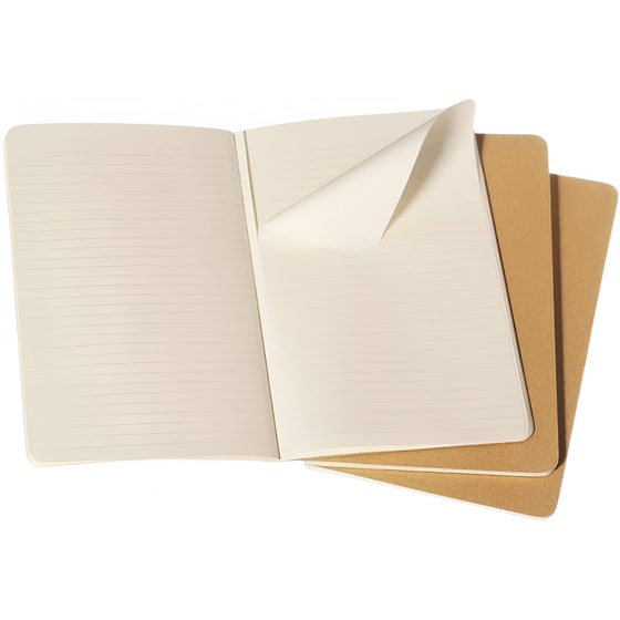 Σημειωματάριο Moleskine Pocket Cahier Journal Ριγέ  (3 Τεμάχια) image 1