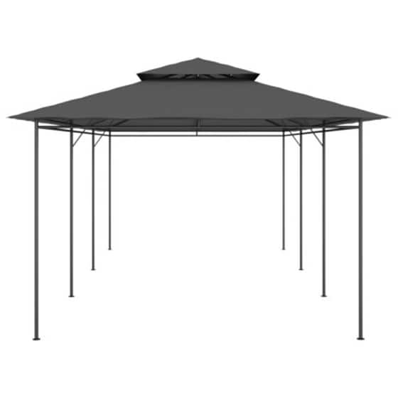 Κιόσκι Vidaxl Ατσάλι 600x298x270cm - Ανθρακί image 4