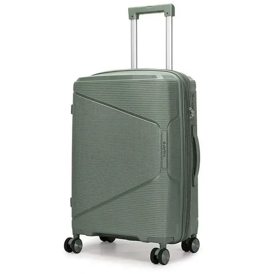 Βαλίτσα&nbsp;Μεγάλη&nbsp;Amber&nbsp;Λαδί&nbsp;75cm image 2