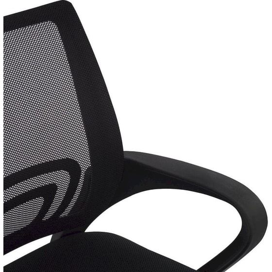 Καρέκλα Γραφείου ArteLibre Αλκυόνη από Ύφασμα Mesh - Μαύρη image 5