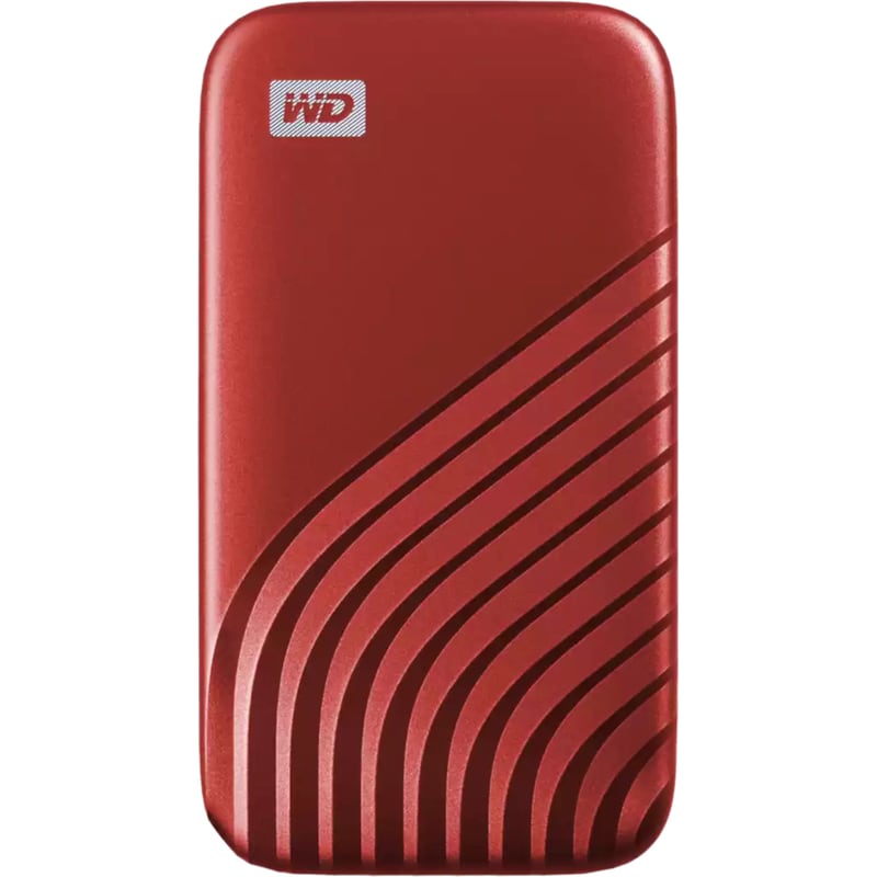 WESTERN DIGITAL Western Digital My Passport USB Type-C SSD 500GB 2.5 - Κόκκινο