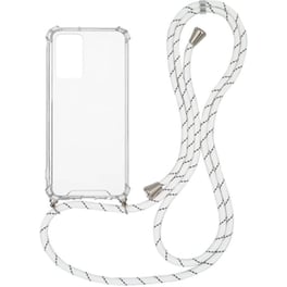 Θήκη Xiaomi Redmi Note 11s 5G - Sonique Armor Clear Με Κορδόνι  - Λευκό