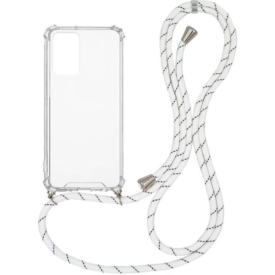 Θήκη Xiaomi Redmi Note 11s 5G - Sonique Armor Clear Με Κορδόνι  - Λευκό image 0
