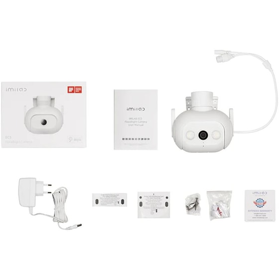 Ασύρματη IP Camera Imilab Ec5 Αδιάβροχη 2K με WiFi & Ανίχνευση κίνησης image 3