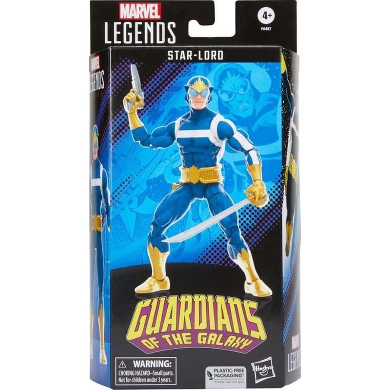 HASBRO Φιγούρα Δράσης Hasbro Marvel Legends - Guardians Of The Galaxy Star-Lord