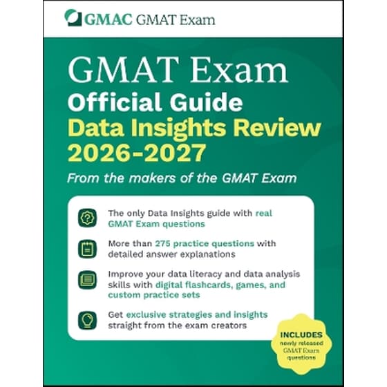 GMAT Official Guide Data Insights Review 2026 - 2027 image 0