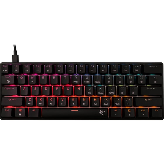 White Shark Shinoni -2 Ενσύρματο Gaming Πληκτρολόγιο με Red διακόπτες - Μαύρο (US) image 0