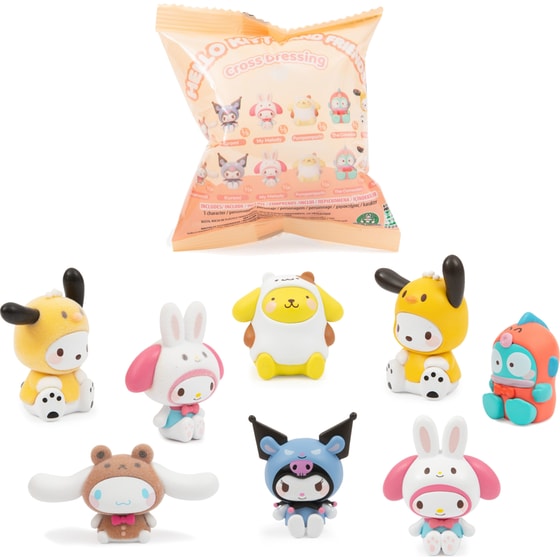 Φιγούρα Hello Kitty Cross Dressing 4cm 6 Σχέδια 1 Τμχ - Τυχαία Επιλογή Σχεδίου (HKT46000) image 0