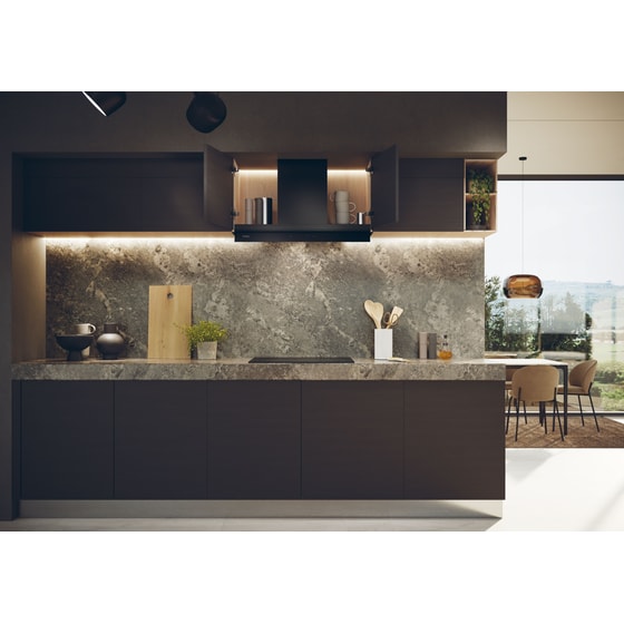 HAIER I-Design HAPY9CBS4BG 89.5 cm Μαύρο Μηχανισμός Απορρόφησης image 4