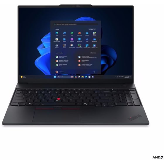 Lenovo ThinkPad E16 Gen 3 16" FHD+ IPS (AMD Ryzen 5-220/16 GB/512GB SSD/Radeon Graphics/Win11Pro) Laptop image 0