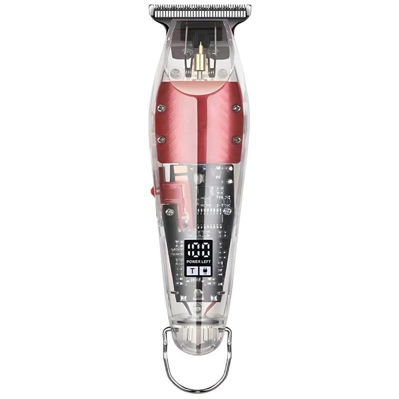 KEMEI KEMEI NG-204 Κουρευτική Μηχανή Επαναφορτιζόμενη Διάφανο