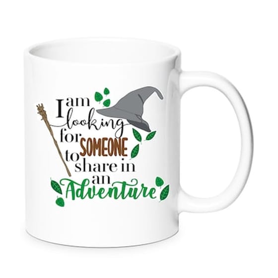 Κούπα The Lord of The Rings Νo4 Κεραμική 330 ml - Λευκό image 0