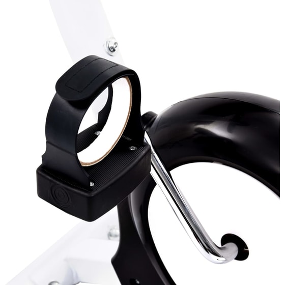 VIDAXL Ποδήλατο Γυμναστικής  Όρθιο Λευκό-Μαύρο image 7