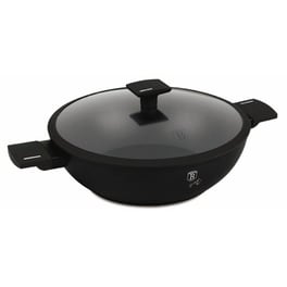 Αντικολλητικό Τηγάνι WOK BERLINGER HAUS BH-8182 30 cm Μαύρο