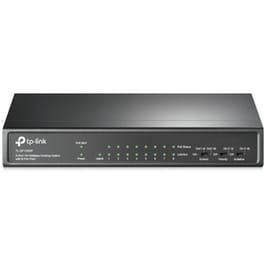 TP-Link TL-SF1009P Network Switch Easy Smart L2 Fast Ethernet (10/100Mbps) 9-Port PoE+ Support