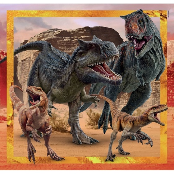 Παιδικό Παζλ Clementoni Super Color Jurassic World (3x48 Κομμάτια) image 5