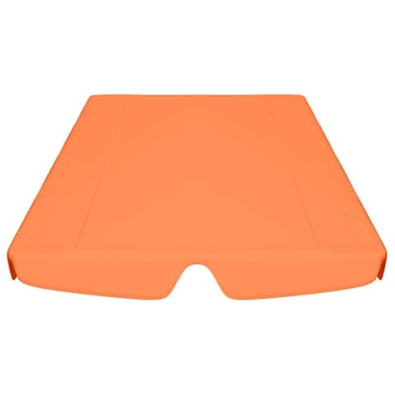 Vidaxl Πανί Ανταλλακτικό Κούνιας Κήπου Πορτοκαλί 226x186 Εκ. 270 Γρ/μ² image 4