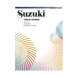 Suzuki - Violin School, Vol.4 (violin Part)