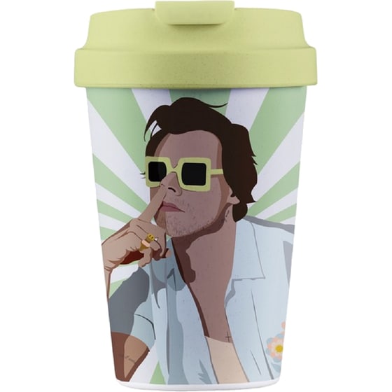 Κούπα Μεταφοράς Chic Mic Golden Bioloco από Ανακυκλώσιμο Υλικό 350 ml - Πολύχρωμο image 0