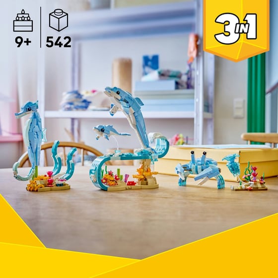 LEGO® Creator 3 σε 1 Θαλάσσια Ζώα: Όμορφα Δελφίνια (31385) image 1