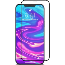 Προστατευτικό οθόνης Apple iPhone 12/ iPhone 12 Pro - Vivid Full Face Tempered Glass  - Black
