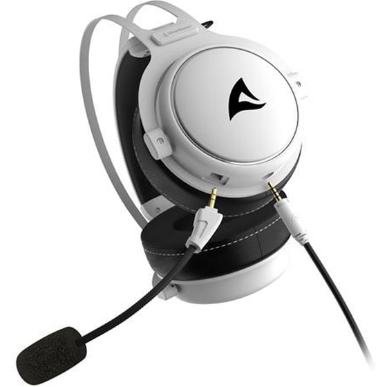 Ασύρματα Ακουστικά Κεφαλής Sharkoon Skiller SGH50 - Λευκά image 3