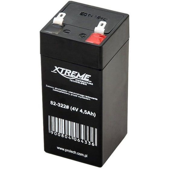 Μπαταρία Μολύβδου Xtreme Dm-82-322 4V 4,5ah image 0