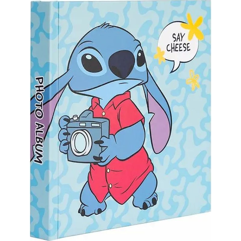 Άλμπουμ Φωτογραφιών Disney Stitch Tropical Με 24 Αυτοκόλλητα Φύλλα