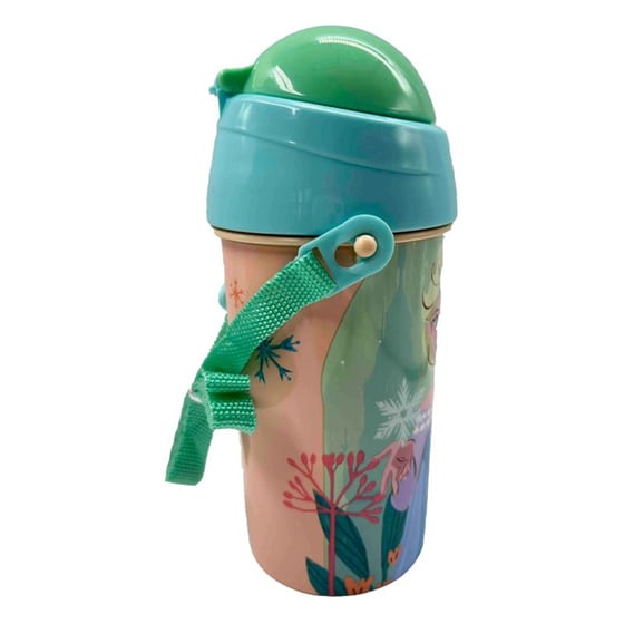 Παγούρι Gim Πλαστικό Fd Frozen 500 ml Μπεζ image 2