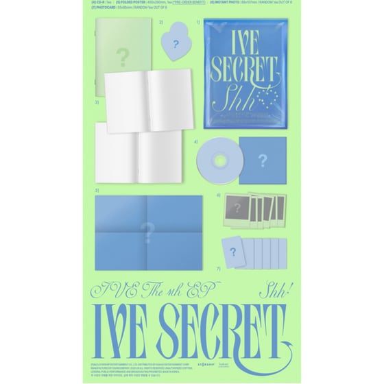 IVE Secret (3 ver. / Random) image 1