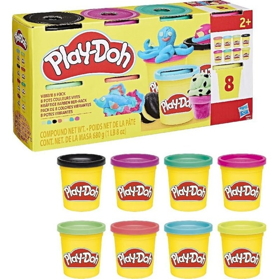 Hasbro Play-Doh 2 Σχέδια 8 Τμχ - Τυχαία Επιλογή Σχεδίου (G05135) image 2