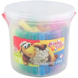 Πλαστελίνη&nbsp;με&nbsp;Καλούπια&nbsp;Kiddy&nbsp;Clay&nbsp;24&nbsp;Τεμάχια