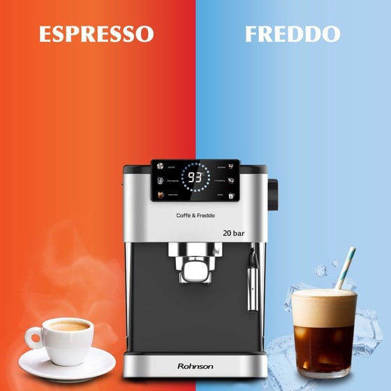 ROHNSON R-98028 1350 W 20 bar Μηχανή Espresso image 8