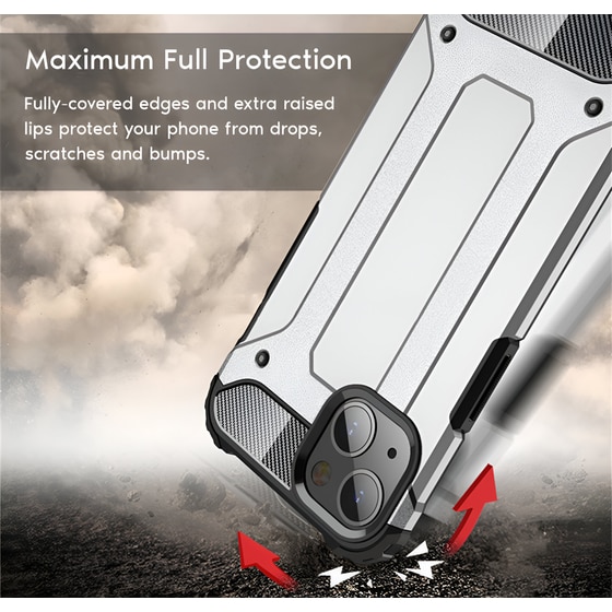 Θήκη Apple iPhone 14 Pro - Sonique Heavy Armor - Ασημί image 3