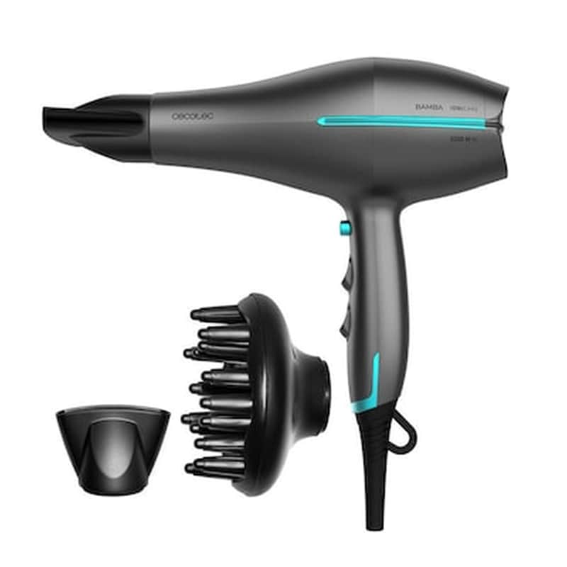 CECOTEC Σεσουάρ Μαλλιών Cecotec Bamba IoniCare 5300 Maxi Aura CEC-042036 2200 W Μαύρο